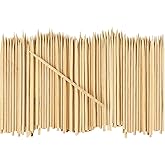 [100 Count] 6 Inch Bamboo Skewers for Kabob, Grilling, Fruits, Appetizers, and Cocktails…