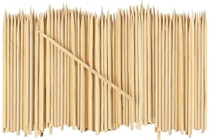 GUSTO [100 Count] 6 Inch Bamboo Skewers for Kabob, Grilling, Fruits, Appetizers, and Cocktails…