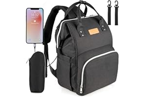 NEVEQ Sacs à Dos à Langer pour Bébé Sac de Voyage, Sac à Dos Conception et Sac à Main pour Mères et Soins des Bébés (Denim)