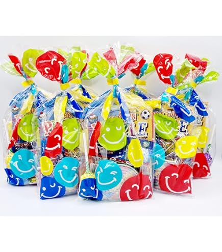 20 x HAPPY BIRTHDAY unisex voorgevulde feesttassen met gunsten en snoep voor jongens en meisjes 20 x HAPPY BIRTHDAY unisex voorgevulde feesttassen met gunsten en snoep voor jongens en meisjes