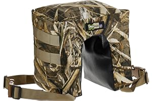 LENSCOAT Camouflage-Kamera-Objektiv-Unterstützung Sitzsack Plattform LensSack Pro Jr, Realtree Max5 (lclspjm5)