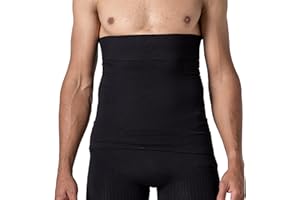 SLIMCELL GAMBETTI SLIMCELL Gaine Ventre Plat, Gaine Amincissante pour Homme - sous Vetement Homme Galbant Et Massant. Gaine Ventre Plat Homme avec Élastique, Ventre Plat - Made in Italy