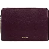 Comfyable İnce Koruyucu Diz&uuml;st&uuml; Bilgisayar Kılıfı 15 in&ccedil; 14 in&ccedil;, PU Deri &Ccedil;anta 15 İn&ccedil; MacBook Air (Snug Fit) 2024 M3 2023 M2 