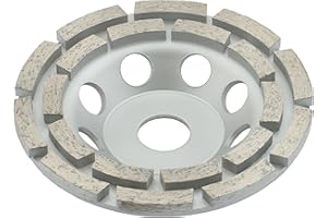 TRONGAARD Diamant Schleifteller/Diamant Schleiftopf 125mm / 22,23mm / 22mm doppelreihig