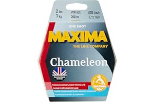 Maxima Chameleon One Shot Braided Fishing Line, 10.3 lb