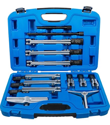 BGS 6792 Puller Set - 2/3 Arm, 100-150mm Range, Forged Steel (3 Pieces)