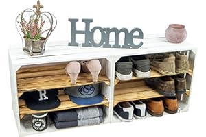 ‎KISTENKOLLI ALTES LAND Kistenkolli Altes Land 2er Set Obstkiste Johanna (2er Set Johanna Weiss doppelt Längs flam)