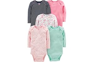 Simple Joys by Carter's Body (Pack de 5) Unisex bebé