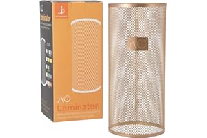 AO Hookah Laminator Shisha Windschutz Edelstahl | Verhindert das Herabfallen von Kohle ! (Rose Gold)