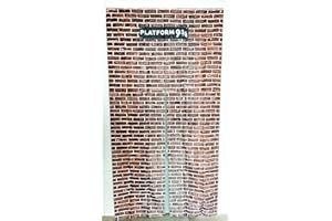 COGIO Peron 9 e 3/4, Muro di Mattoni, Harry, Kings Cross London, 110x200 cm