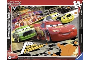 Ravensburger - 06395 - Puzzle avec Cadre - Le Meilleur ! Cars - 30-48 Pièces