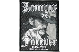Lemmy Forever Écusson Motörhead tissé et sous licence