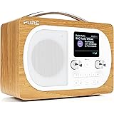 Pure Evoke H4 Portable FM/DAB+/DAB Digital Radio - DAB Radio with Bluetooth Music Streaming, Alarms, Touch-Sensitive Snooze H