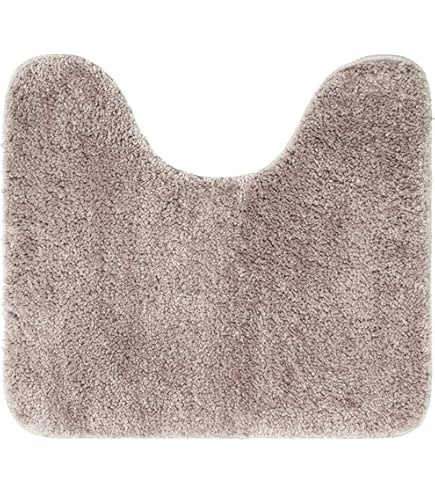 Kleine Wolke Tapis de Bain, Acrylique, Taupe, 70 x 120 cm