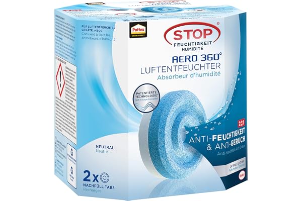 Pattex 2160541"Aero360°" påfyllningsflikar, vit/blå, 450 g