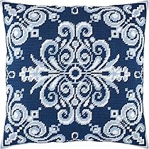 Brvsk Bolivia. Kit De Punto De Cruz Estampado Con Lienzo Tapiz Impreso