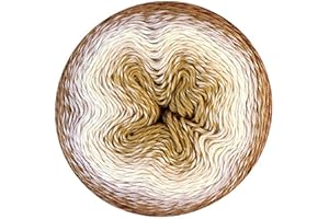 Scheepjes 1698-756 Fil De Laine Tourbillon, Longueur 1000 Mètres, Noyau Caramel Blimey