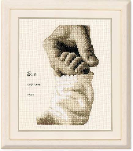 borduurpakket babyvoetjes, geboorte leonie borduurpakket babyvoetjes, geboorte leonie