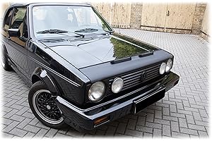 Auto-Bra AB-00453 Bonnet Bra Compatible avec VW Volkswagen Golf 1 Cabrio - Protège Capot en Simili Cuir