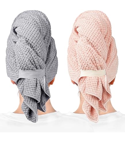 CG | Microvezel handdoek | Borstels krullen | Zijden kussensloop