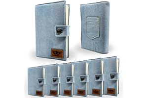 COVERS4BOOKS Custodia Libro | Custodia per Piccoli Libri con Copertina Morbida e Molto Spesso | Copertina Libro da Lettura 100% Cotone | Custodia per Libro Taglia S | Copri Libro da Lettura