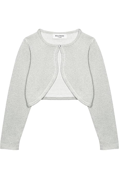 Cardigan Bolero Per Bambine - Morbido E Elegante Per Occasioni Speciali