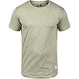 SOLID Herren T-Shirt Regular Fit - Baumwollmix Basic Shirt Mit Rundhals, Vielseitig Kombinierbar