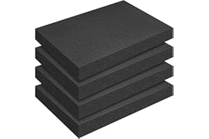 KUOGAS 4 Piezas de Espuma para Herramientas 400 x 300 x 50 mm (4 Unidades)