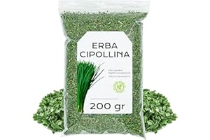 EPEL Erba Cipollina 200 gr - Cipollina Essiccata - Cipolline Sfuso - Erbe Naturali (200 gr)