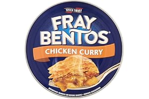 Fray Bentos Chicken Curry Pie, With a Flaky Puff Pastry Lid, Tinned Meat Pie, Bulk Pack, 425 g (Pack of 6)