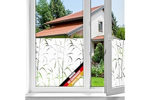 d-c-fix vinilo adhesivo para cristales ventanas Bambú transparente autoadhesivo opaco translúcido privacidad decorativo para mampara de ducha baño lámina pegatina 67,5 cm x 2 m