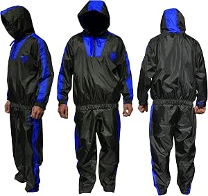 Uomo Donna Sudorazione Termica Sudore Dimagranti Tute con Cappuccio per  Sportiva Perdita di Peso Fitness Palestra Running Esercizio Jogging  Ginnastica Allenamento RDX Tuta Sauna Dimagrante Suit lencicol Accessori  Sport e tempo libero