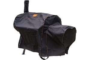 CHAR-BROIL Oklahoma Joe's Offset Fumoir Coque, Noir Vache Longhorn 1 Noir