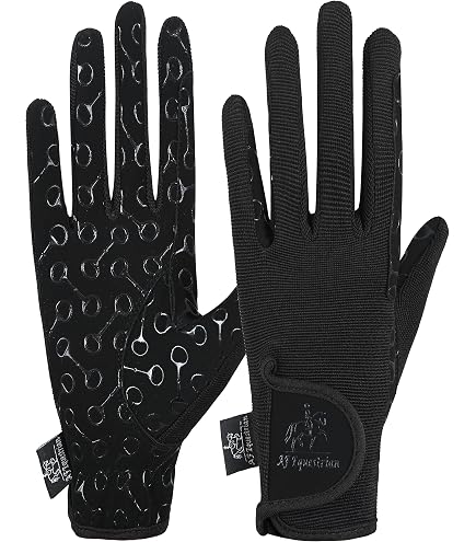 Gants D'équitation Enfants Motif Licorne - Unisexe, Ajustables Velcro, Paume Cuir Synthétique - Pour Vélo, Jardinage, Sport