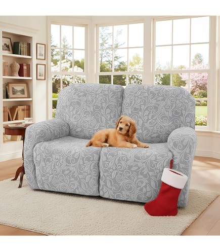 Housse Canapé Relax 1/2/3 Places, Housse de Fauteuil Inclinable en Extensible 4/6/8 Pièces Housse Canapé Relax 1/2/3 Places, Housse de Fauteuil Inclinable en Extensible 4/6/8 Pièces