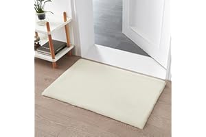 ‎TEPPICH WÖLKCHEN Teppich Wölkchen Puszyste Sztuczne Futro - Futro Królika, Futro Krótkie Włosiem Do Salonu Lub Sypialni, Dywanik Na Łóżko, Poduszka Dekoracyjna Na Sofę - Beżowy - 60X90cm