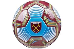 West Ham United F.C. Balón de Fútbol Inglaterra, Pelota de Fútbol Niños y Adultos, Tallas 3, 4 o 5, Balón Fútbol para Entrenamiento