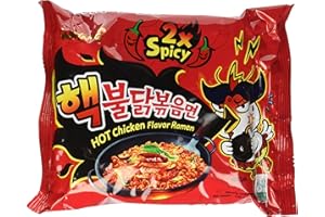 SAMYANG FOODS Samyang Hek Buldak Extra Spicy Roasted Chicken Ramen Nuclear Edition 10 Pack