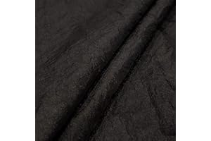 Panini Tessuti, Tessuto taffetà Stropicciato Venduto al Mezzo Metro a Partire da 50 CM (Lunghezza) x 145 CM (Larghezza Fissa); 1 qtà=50cm; 2qtà=100cm - per Abbigliamento e TENDAGGI