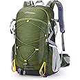 MOUNTAINTOP 40L Hiking Backpacks Trekking Rucksack with Rain Cover Light Daypacks for Travel Camping Climbing Mountaineer Outdoor Sport