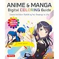 Buy Anime & Manga Digital Coloring Guide: Choose the Colors That Bring ...
