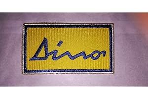 CEEBOO BLUE HAWAI A522 Dino Ferrari Patch 9 x 5 cm