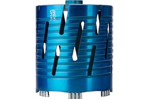 OX Tools BX10-142 Spectrum Pro Superfast Helix Dry Diamond Core Drill - 142mm, Blue