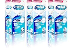 Corega Tabs mit Bioformel, 3er Pack (3 x 136 Stück)