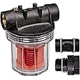 Original Einhell Vorfilter 12 cm (Pumpen-Zubehör, Entlüftungsschraube, Messing-Innengewinde, herausnehmbarer Feinfilter, max.