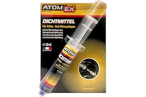 ATOMEX Agente de sellado XADO para sistemas de aire acondicionado y de refrigeración para automóviles, impermeable