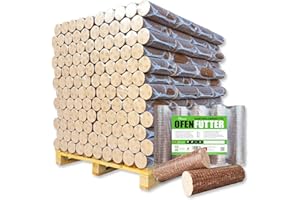 500kg Palette 50x10kg Nestro Hartholzbriketts Buche Eiche Brenn Kamin Ofen Heiz Holz Gluthalter Brennholz Premium Öko Holzbriketts | Energie Kienbacher