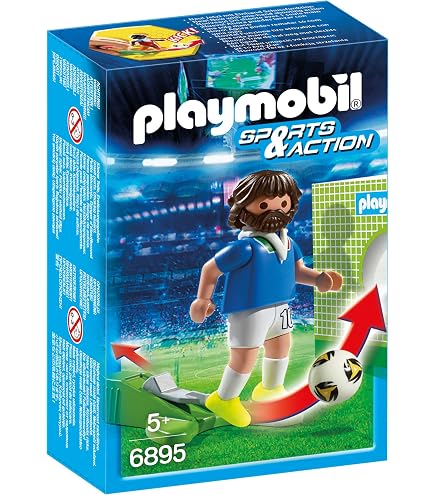 Playmobil 71122 Fußballspieler Italien – Actionfigur Für Kinder Ab 5 Jahren