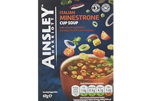 Ainsley Harriott Italian Minestrone Cup Soup, 69 g, Pack of 12