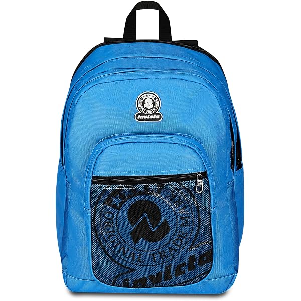 Invicta Zaino Scuola Jelek Fantasy, Blu, 34 L, Doppio Scomparto, Tasche multiuso, Tasca interna con organizer, Scomparto porta pc, Tasca portaborraccia, Scuola media e superiore, Ragazzo, Ragazza Invicta Zaino Scuola Jelek Fantasy, Blu, 34 L, Doppio Scomparto, Tasche multiuso, Tasca interna con organizer, Scomparto porta pc, Tasca portaborraccia, Scuola media e superiore, Ragazzo, Ragazza